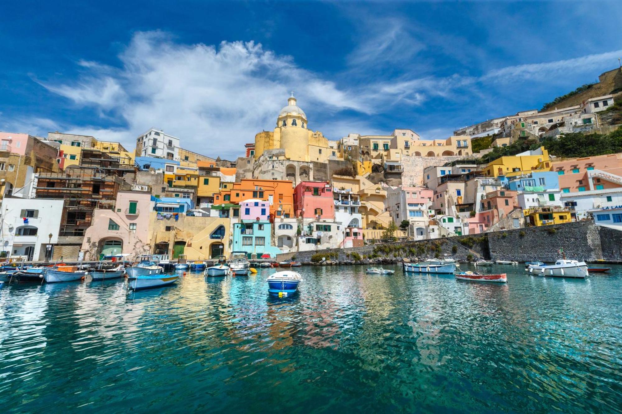 De Lamartine A Marina Di Corricella プロチーダ エクステリア 写真